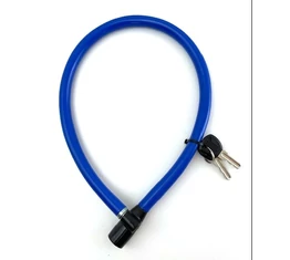 Zár Sodrony Abus Kids 3406K/55cm kulcsos kék