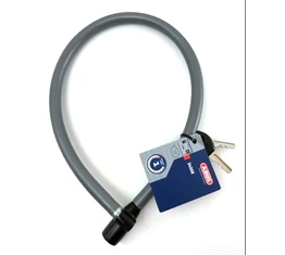 Abus Kids sodronyzár kerékpárokhoz 3406K/55cm kulcsos szürke