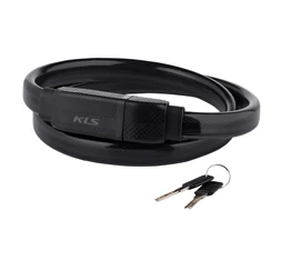 Kellys KLS Loop sodrony zár fekete 90cm kulcsos