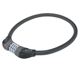 Kellys KLS Crypt sodrony zár fekete 12x800mm számzáras, LED világítással