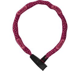 Zár Lánc Abus Catena 6806/75cm, lila/bordó, szívecskés, 6806K