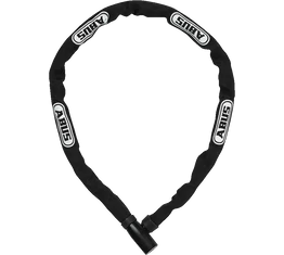 Abus Steel-O-Chain láncos lakat 4mm vastag szemekből 4804K/75 fekete 75cm