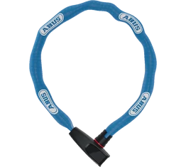 Zár Lánc Abus Shadow Catena 6806K/75cm aqua, tartó nélkül, mindkét oldalán használ.kulcs