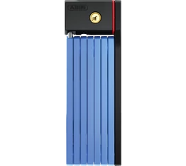 Abus Bordo uGrip 5700/100 összehajtható zár 100cm hosszú 5mm-es acéllapokból kék