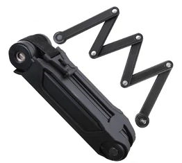 Zár Összehajtható Tonyon fekete, 80 cm hosszú