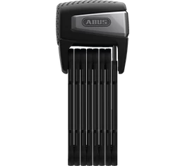 Abus Bordo 6500A SmartX összehajtható lakat fekete SH tartóval (kis és női vázak) SmartX távirányítóval, 110cm hosszú