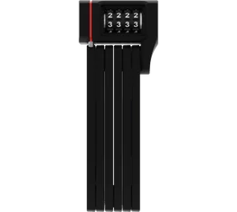 Abus Bordo uGrip számzáras lakat 5mm-es acéllapokból 5700C/80 fekete 80cm SH tartóval