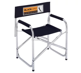 Continental "Rendezői szék" összehajtható fekete/ezüst