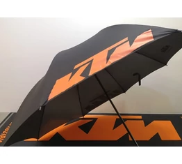 Ajándéktárgy KTM Esernyő fekete/narancs 130 cm átmérővel