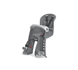 Polisport Bilby Junior gyerekülés első homlokcsőre 9-15kg sötétszürke/ezüst