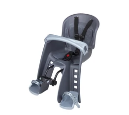 Polisport Bilby Junior gyerekülés első homlokcsőre 9-15kg sötétszürke/ezüst
