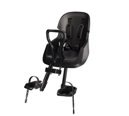 Bobike Exclusive Evolve Mini első gyerekülés integrált kapaszkodóval homlokcsőre szerelhető 9-15kg fekete