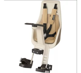 Bobike Exclusive Edition gyerekülés első homlokcsőre 9-15kg-ig szafari szürke