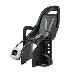 Polisport Groovy gyerekülés hátsó vázra szerelhető fekete/világos szürke