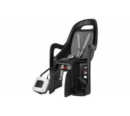 Polisport Groovy RS Plus gyerekülés hátsó vázra szerelhető dönthető, fekete/sötétszürke