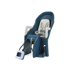 Polisport Guppy RS dönthető gyerekülés hátsó vázra, jeans/krém