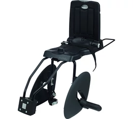 Bobike Classic Junior gyerekülés hátsó vázra 35kg-ig terhel.hető, 5-10 éves korig, fekete, lehajtható