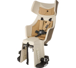 Bobike Exclusive Tour gyerekülés csomagtartóra, 22kg-ig, 3 pontos öv, szafari drapp