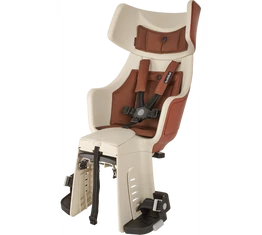 Bobike Exclusive Tour gyerekülés csomagtartóra, 22kg-ig, 3 pontos öv, fahéj barna