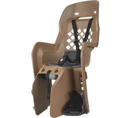 Polisport Joy gyerekülés hátsó vázra szerelhető, barna, sötétszürke párnával