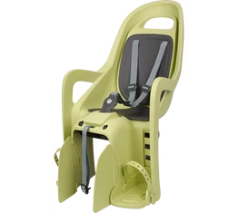 Polisport Groovy RS Plus gyerekülés hátsó vázra szerelhető dönthető, világos zöld/szürke