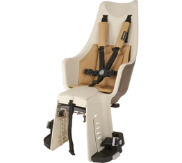 Bobike Exclusive Maxi gyerekülés csomagtartóra is, 22kg-ig, 5 pontos öv, szafari szürke