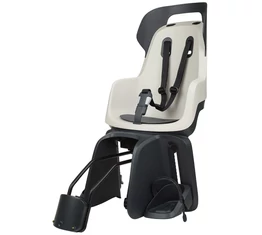 Bobike Go Maxi dönthető hátsó gyerekülés dupla falú konstrukció vázra szerelhető vanília fehér