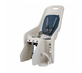 Polisport Bubbly gyerekülés csomagtartóra szerelhető krém/farmerkék