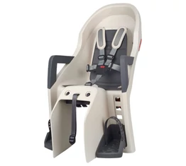 Gyerekülés csomagtartóra Polisport Guppy Maxi krém/szürke