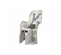 Polisport JOY gyerekülés csomagtartóra krém/sötétszürke