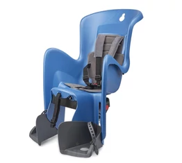 Polisport Bilby Maxi gyerekülés csomagtartóra kék/sötétszürke párna