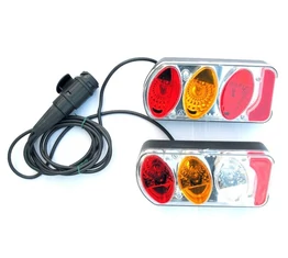 Peruzzo világításszett vonóhorgos kerékpárszállítókhoz 7 pólusú csatlakozókhoz