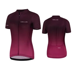 Kellys Maddie 2 női rövid ujjú női kerékpáros mez Bordó L