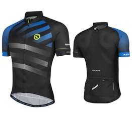 Kellys Rival Blue rövid ujjú kerékpáros mez fekete/kék L