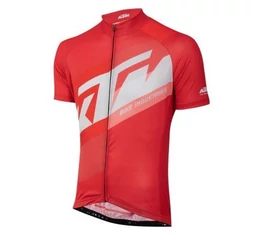 KTM Factory Line rövid ujjú piros/ezüst XXXXL-es