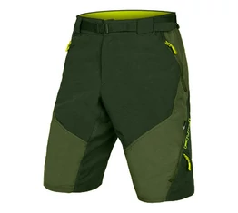 Endura Hummvee Short II kivehető betétes kerékpáros nadrág oliva zöld XXL-es