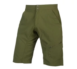 Endura Hummvee Lite Short kivehető betétes kerékpáros nadrág oliva zöld XL-es