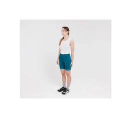 Kellys Maddie 3 női kerékpáros rövidnadrág betétes, kantár nélküli, petrol, S