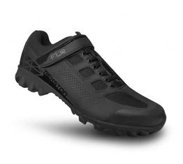 FLR Rexston szabadidő/gravel cipő fűzős rejtett stopli fekete 38-as méret