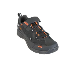KTM Factory Character kerékpáros cipő fekete/narancs 42-es