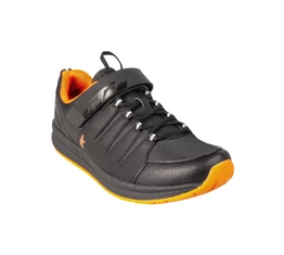 KTM Factory Character kerékpáros cipő fekete/narancs talp 42-es