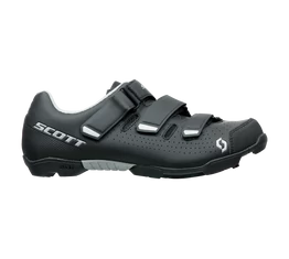 Scott Comp RS MTB cipő 3 tépőzáras matt fekete/ezüst 41-es
