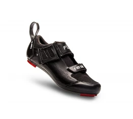 FLR Triatlon F-121 országúti cipő, 1 tépőzáras, fekete, 41-es