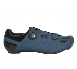 FLR Elite Road F-11 II országúti cipő, karbon talp, Reel Knob damilos fűző, 46-os méret, navi blue