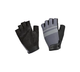 BBB BBW-59 HighComfort 2.0 kerékpáros kesztyű rövid szürkéskék M-es