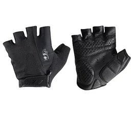 KTM Factory Line New Gel rövid ujjú kesztyű, fekete/fekete, XL