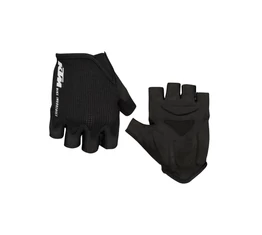 KTM Factory Line rövid ujjú kesztyű fekete fehér logóval XXL