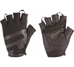 BBB BBW-51 AirRoad kerékpáros kesztyű rövid ujjú, zselés tenyérrész, fekete L