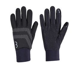 BBB Raceshield BWG-33W kerékpáros kesztyű hosszú újjú, közepesen vastag átmeneti kesztyű, fekete M