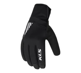 Kellys Coldbreaker kerékpáros téli kesztyű szélálló anyagból memóriahabos tenyérbetéttel fekete XXL-es